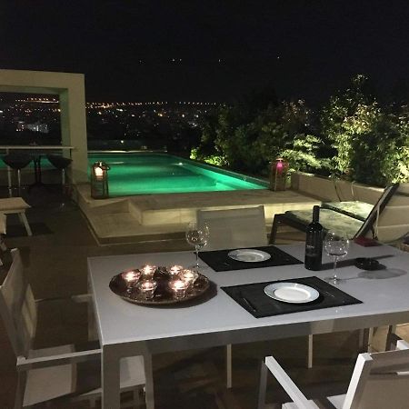 Ferienwohnung Athens Lycabettus Hill Penthouse, Private Roof Garden & Pool Exterior foto