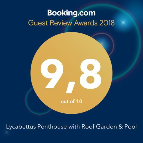 Ferienwohnung Athens Lycabettus Hill Penthouse, Private Roof Garden & Pool Exterior foto